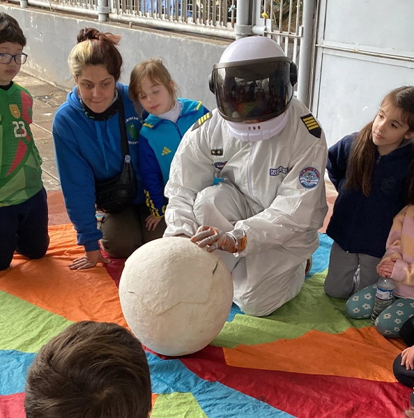 alumnos de motrinfan en la colonia de vacaciones